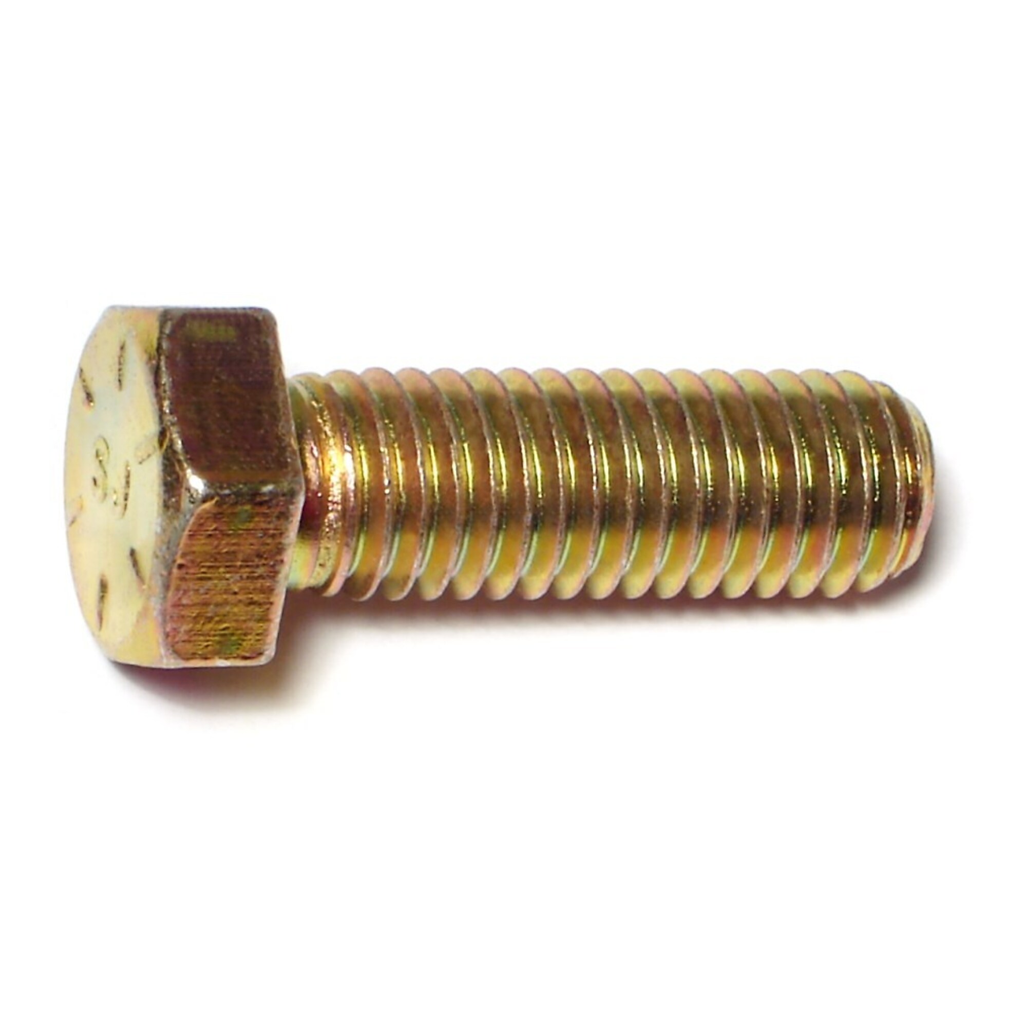 Midwest Fastener Hex Cap Screws - 1/2in.-13 x 1-1/2in., Zinc-Plated Grade 8 Steel, Coarse Thread, 25 Pcs, Model# 00723